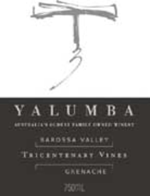 Yalumba Tri-Centenary Vineyard Grenache 2003 Front Label