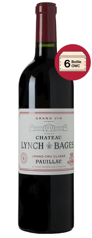 Chateau Lynch-Bages (6 Bottles in OWC) 2020 Front Bottle Shot