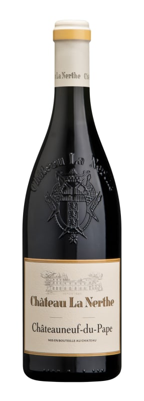 Chateau La Nerthe Chateauneuf-du-Pape Rouge 2022 Front Bottle Shot