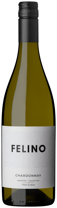 Vina Cobos Felino Chardonnay 2025 Front Bottle Shot
