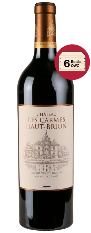 Chateau Les Carmes Haut-Brion (6 Bottles in OWC) Front Bottle Shot