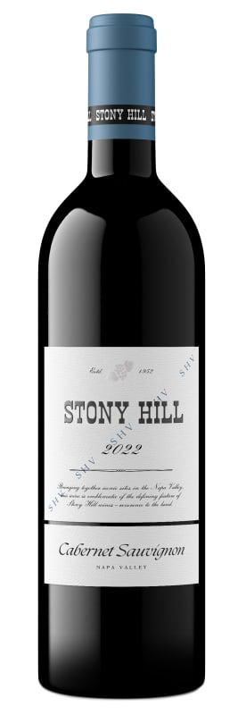 Stony Hill SHV Cabernet Sauvignon 2022 Front Bottle Shot