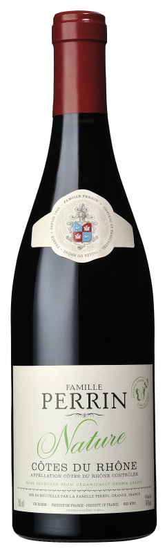 Famille Perrin Cotes du Rhone Nature 2015 Front Bottle Shot