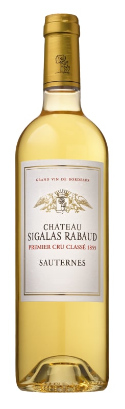 Chateau Sigalas Rabaud Sauternes 2017 Front Bottle Shot