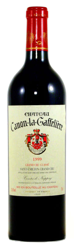 Chateau Canon La Gaffeliere 1999 Front Bottle Shot