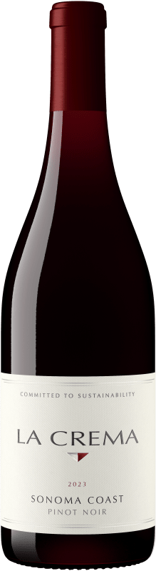 La Crema Sonoma Coast Pinot Noir 2023 Front Bottle Shot