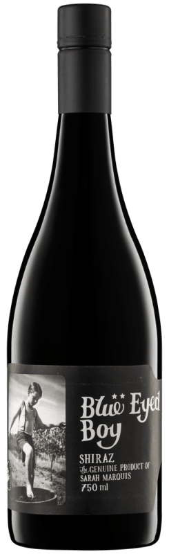 Mollydooker Blue Eyed Boy Shiraz 2022 Front Bottle Shot