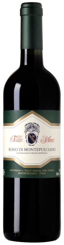 Villa Sant'Anna Rosso di Montepulciano 2022 Front Bottle Shot