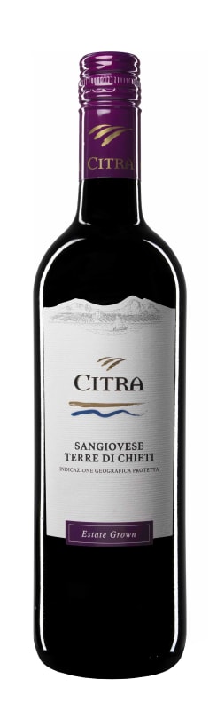 Citra Sangiovese 2018 Front Bottle Shot