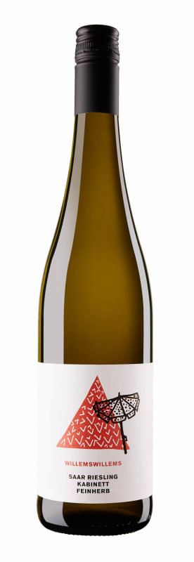 Willems-Willems Mosel Riesling Kabinett Feinherb 2022 Front Bottle Shot