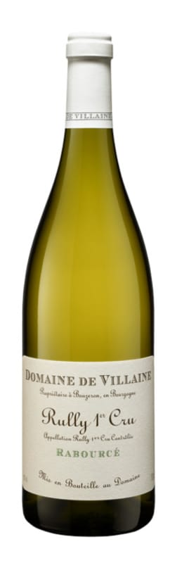 Domaine de Villaine Rully Rabource Premier Cru Blanc 2022 Front Bottle Shot