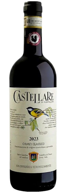 Castellare Chianti Classico Riserva Il Poggiale 2023 Front Bottle Shot