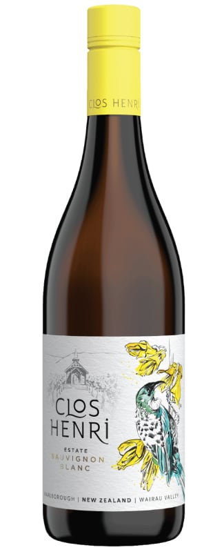 Clos Henri Estate Sauvignon Blanc 2025 Front Bottle Shot