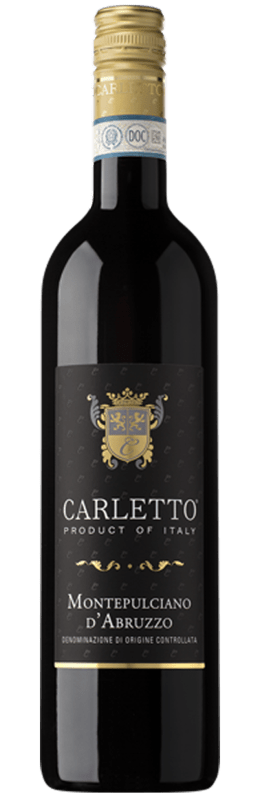 Carletto Montepulciano d'Abruzzo 2023 Front Bottle Shot