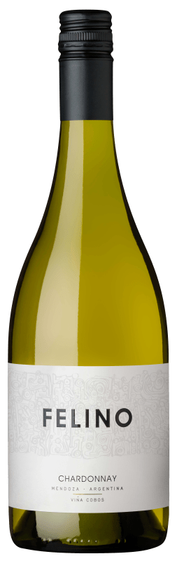 Vina Cobos Felino Chardonnay 2023 Front Bottle Shot