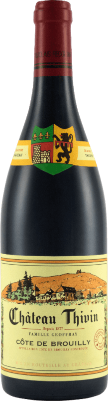 Chateau Thivin Cote de Brouilly 2023 Front Bottle Shot