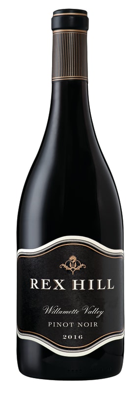 Rex Hill Willamette Valley Pinot Noir 2016 Front Bottle Shot
