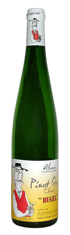 Hugel Classic Pinot Gris 2020 Front Bottle Shot
