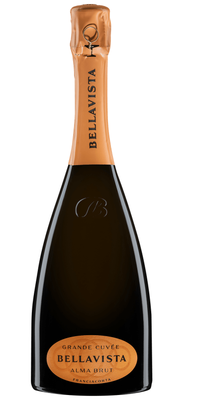 Bellavista Franciacorta Alma Cuvee Brut Front Bottle Shot