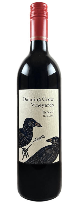Dancing Crow Vineyards Zinfandel 2023 Front Bottle Shot