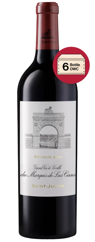 Chateau Leoville Las Cases (6 Bottles in OWC - Futures Pre-Sale) 2023 Front Bottle Shot