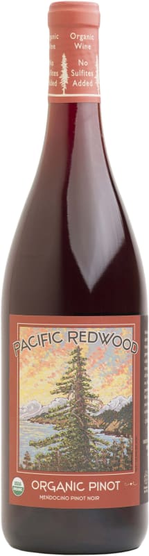 Pacific Redwood Organic Pinot Noir 2022 Front Bottle Shot
