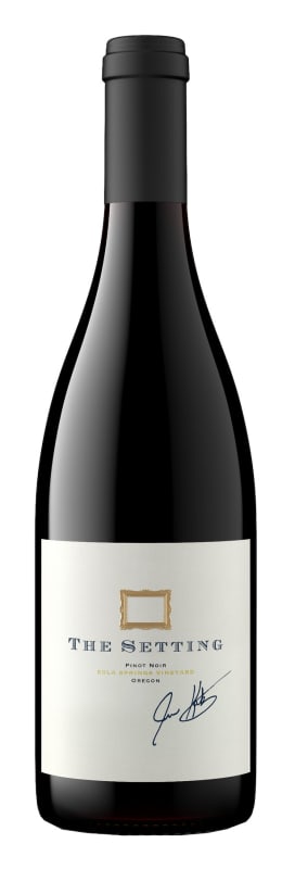 The Setting Eola Springs Vineyard Pinot Noir 2022 Front Bottle Shot