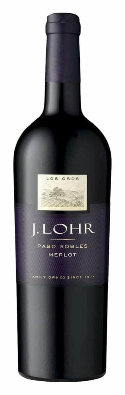 J. Lohr Estates Los Osos Merlot 2023 Front Bottle Shot