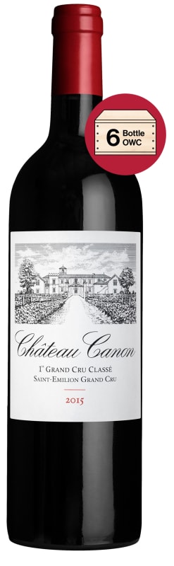 Chateau Canon (6 Bottles in OWC) 2015 Front Bottle Shot