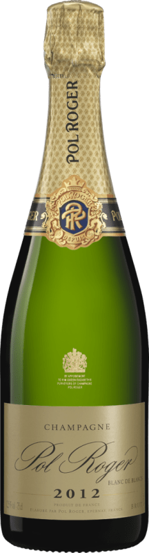 Pol Roger Blanc de Blancs 2012 Front Bottle Shot