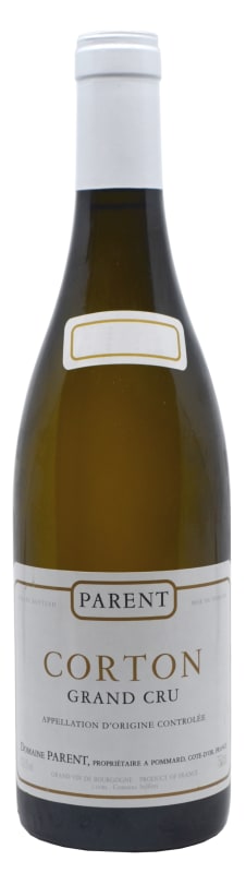Domaine Parent Corton Grand Cru Blanc 2018 Front Bottle Shot