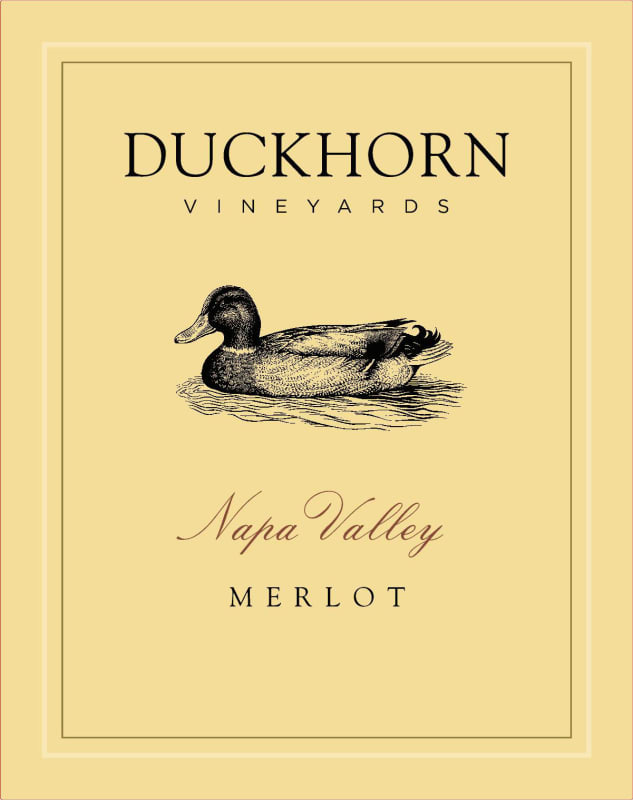 Duckhorn Napa Valley Merlot (375ML half-bottle) 2021 Front Label