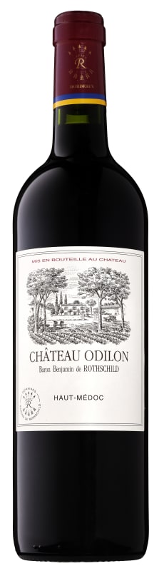 Chateau Odilon 2016 Front Bottle Shot