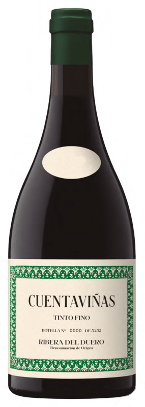 Cuentavinas Ribera del Duero Tinto Fino 2020 Front Bottle Shot