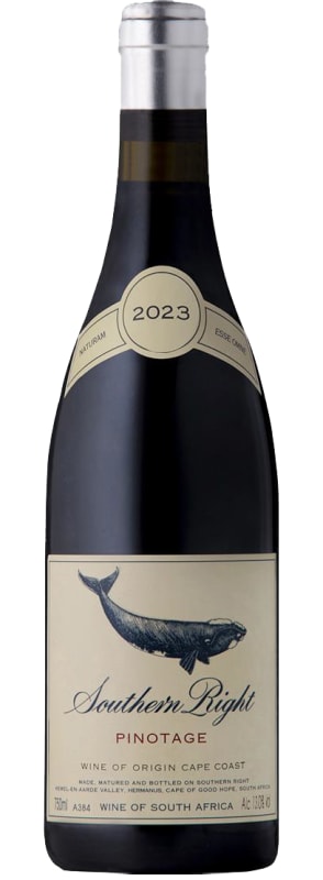 Southern Right Pinotage 2023 Front Bottle Shot