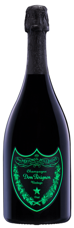 Dom Perignon Vintage Luminous Bottle 2012 Front Bottle Shot