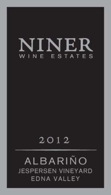 Niner Jespersen Vineyard Albarino 2012 Front Label