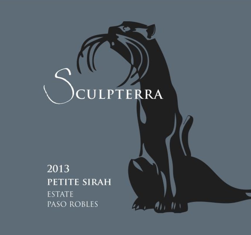 Sculpterra Winery Petite Sirah 2013 Front Label