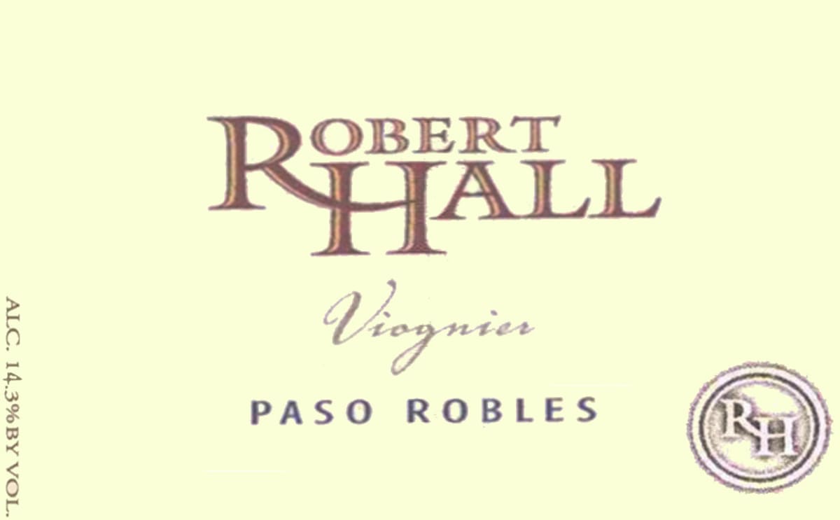 Robert Hall Viognier 2009 Front Label