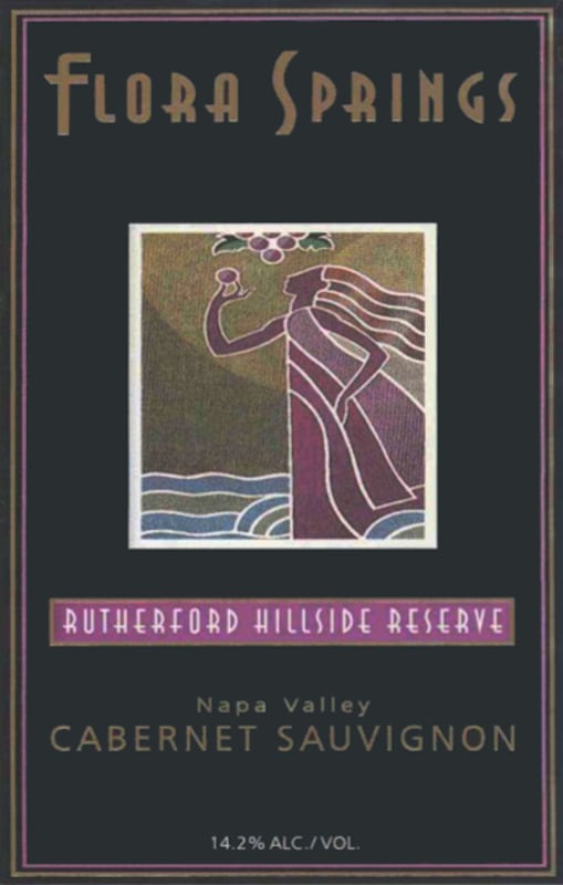 Flora Springs Rutherford Hillside Reserve Cabernet Sauvignon 2003 Front Label
