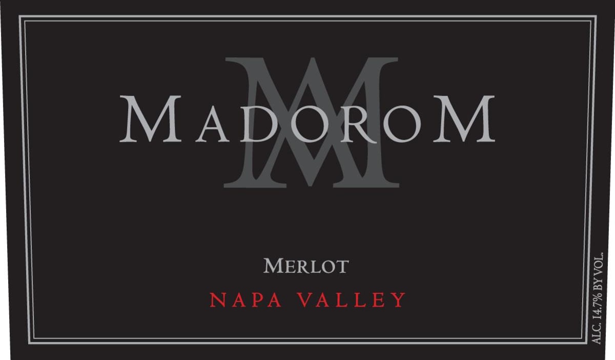 MadoroM Merlot 2009 Front Label