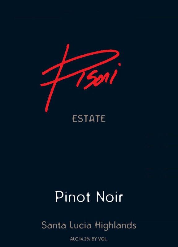 Pisoni Vineyards Estate Pinot Noir 2014 Front Label