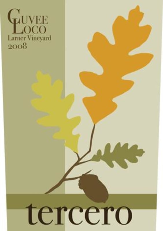 Tercero Larner Vineyard Cuvee Loco 2008 Front Label
