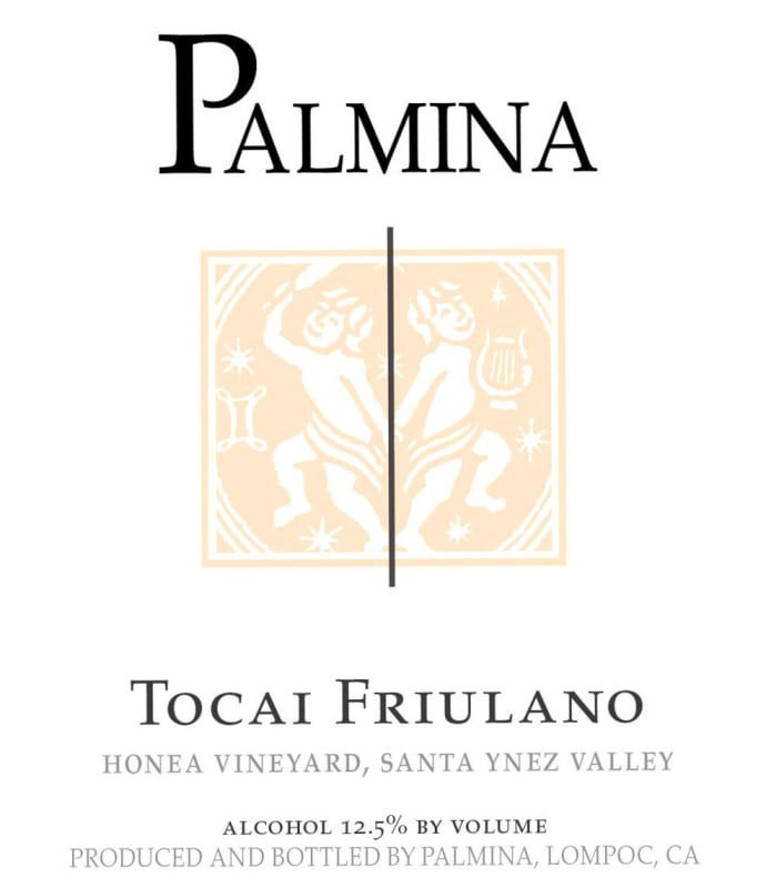 Palmina Honea Vineyard Tocai Friulano 2014 Front Label
