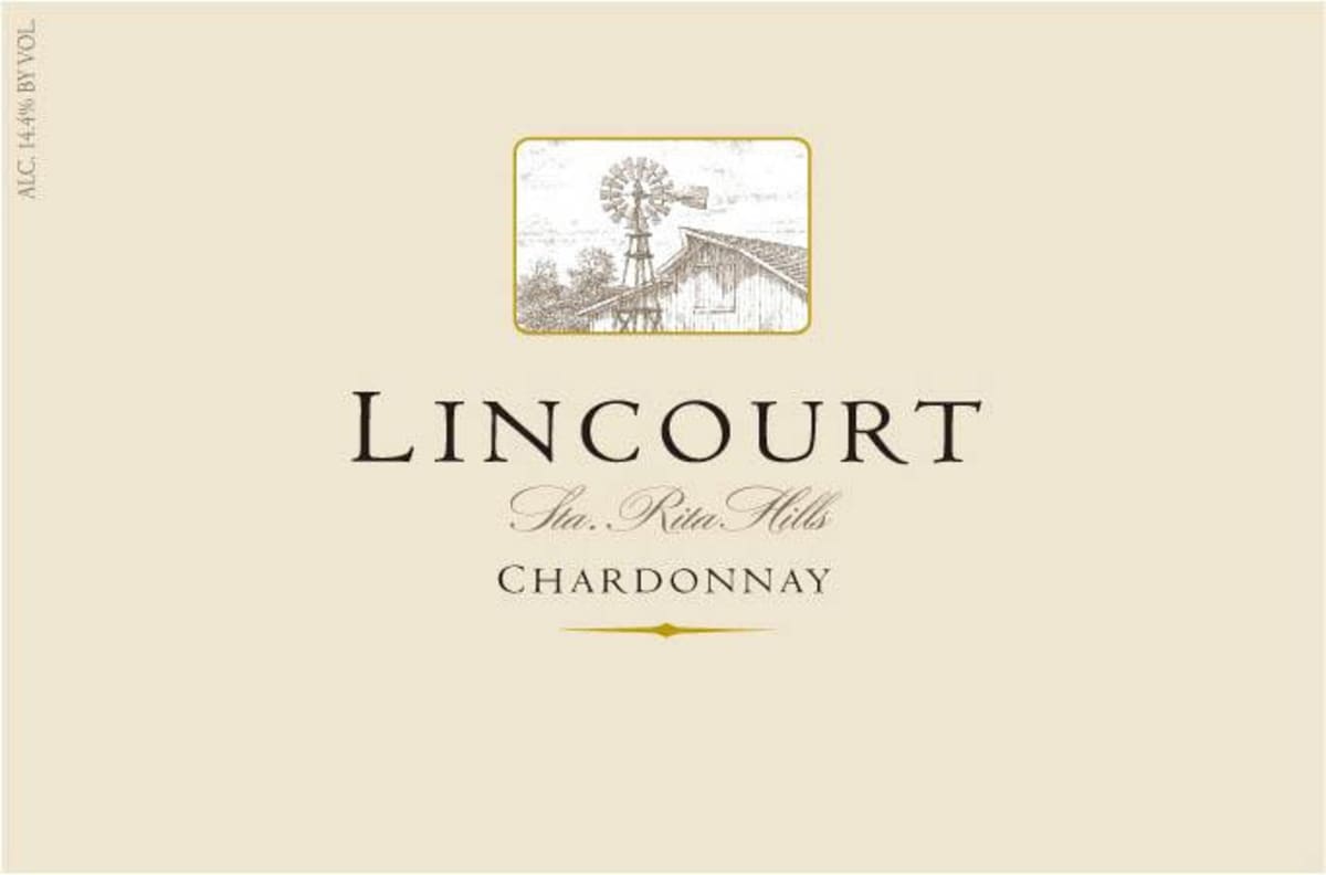 Lincourt Sta. Rita Hills Chardonnay 2009 Front Label