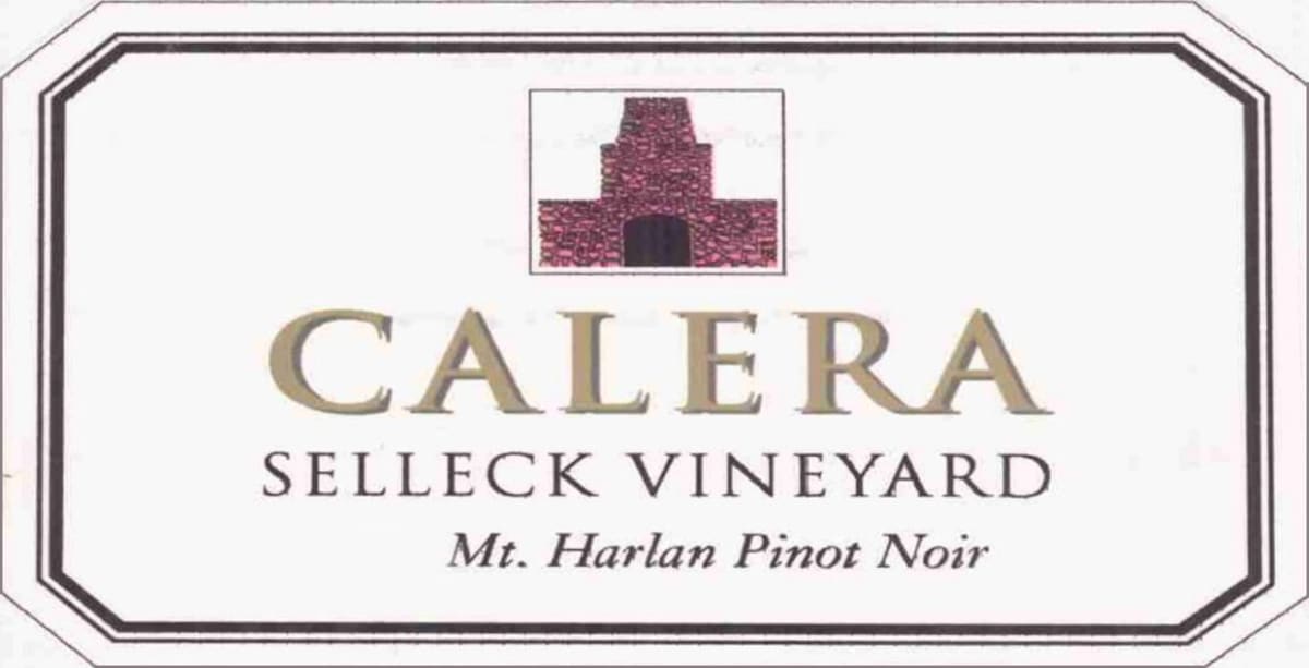 Calera Selleck Vineyard Pinot Noir 2006 Front Label