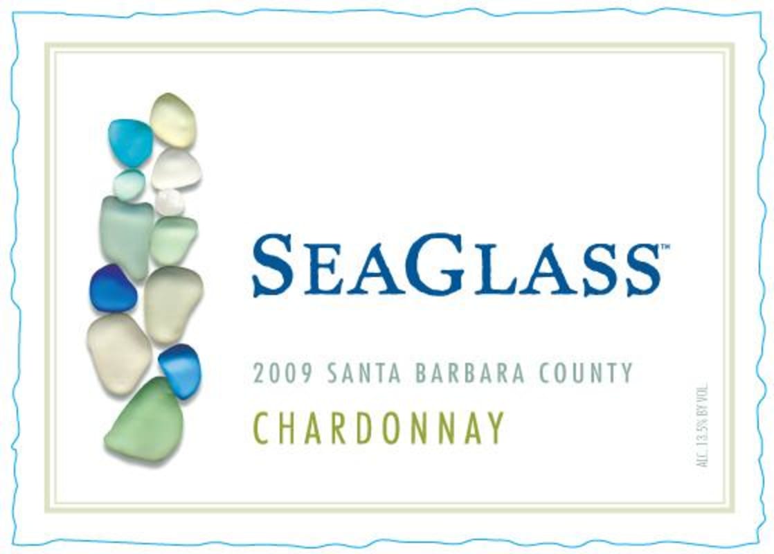 SeaGlass Chardonnay 2009 Front Label