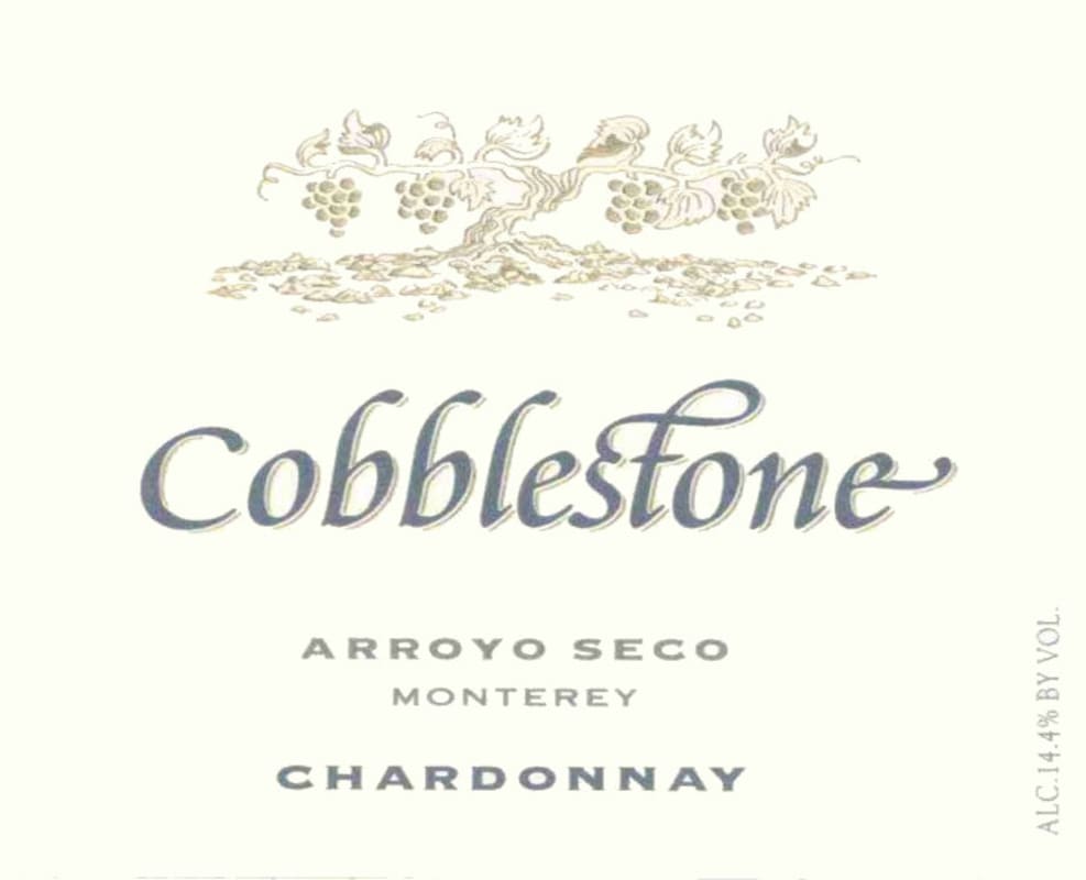 Cobblestone Arroyo Seco Chardonnay 2008 Front Label