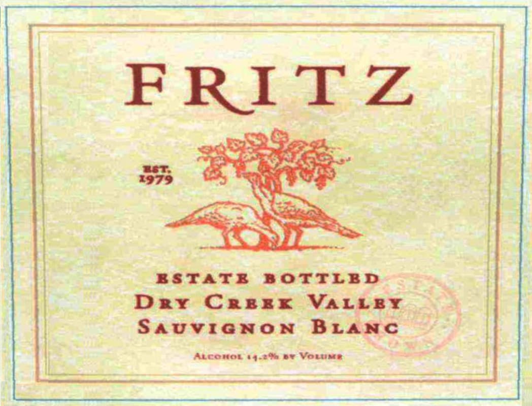 Fritz Estate Grown Sauvignon Blanc 2006 Front Label