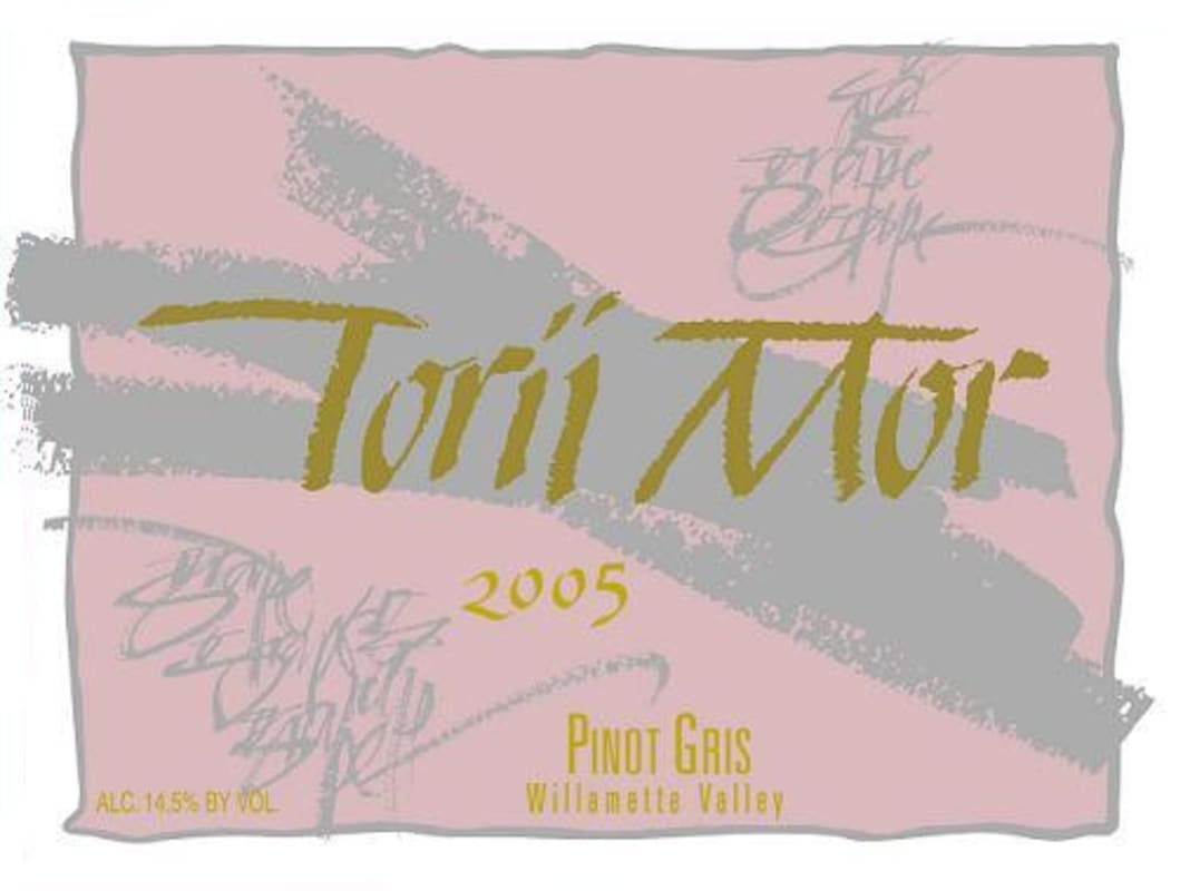 Torii Mor Pinot Gris 2005 Front Label